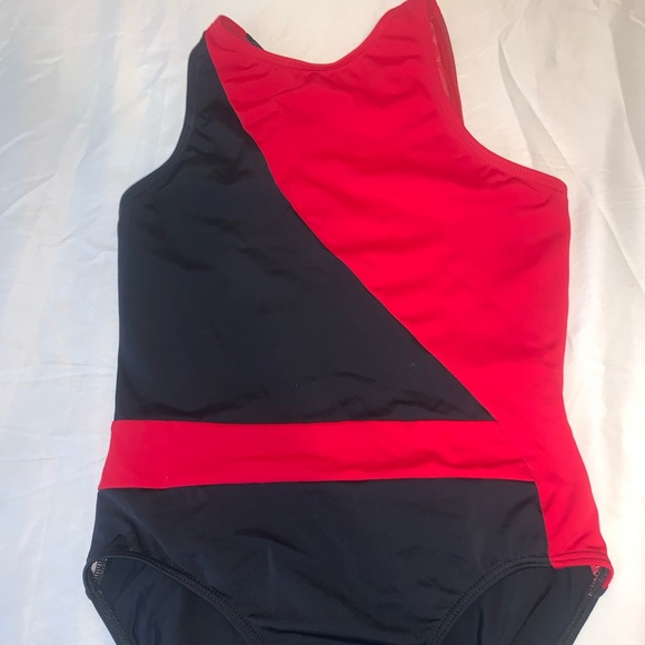 Red and black leotard - Picture 1 of 4